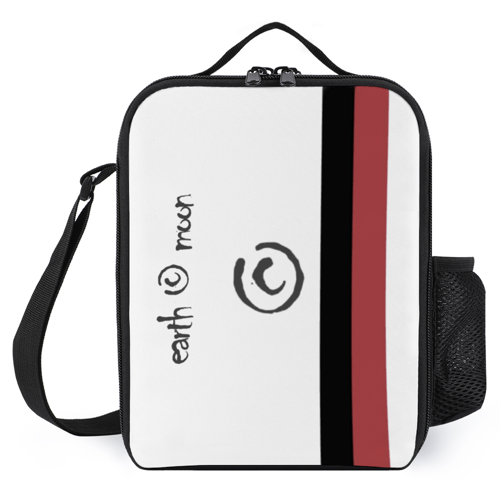 Logo Custom Bags Insulated Lunch Bag 7.8" x 3.1" x 9.8"