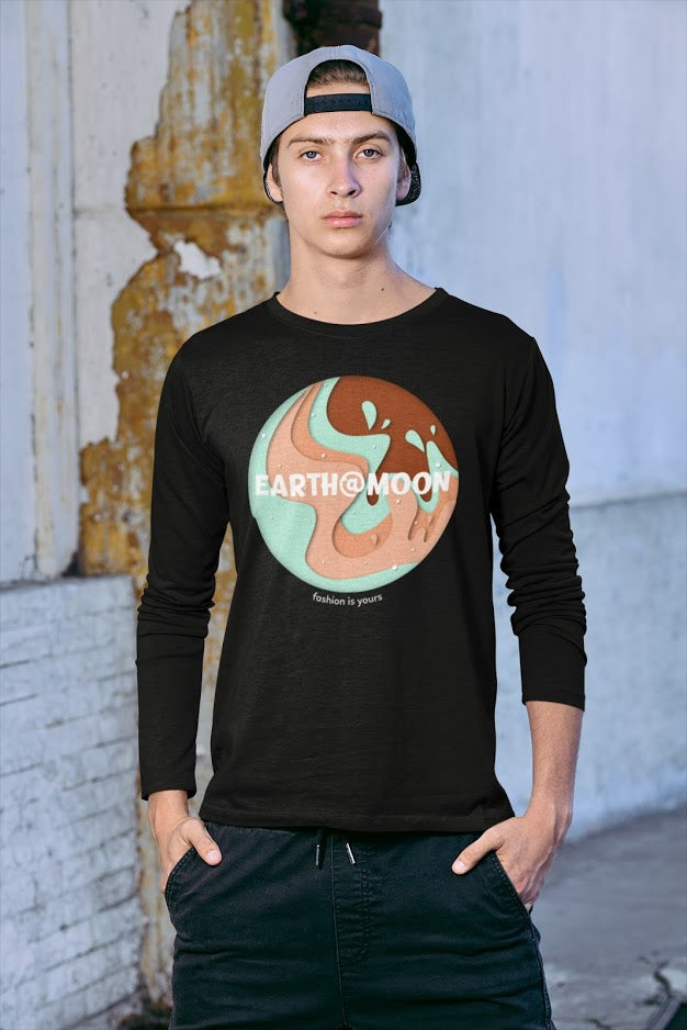 Earth draw21 Long Sleeve Tee