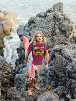 Surfing Short-Sleeve Unisex T-Shirt