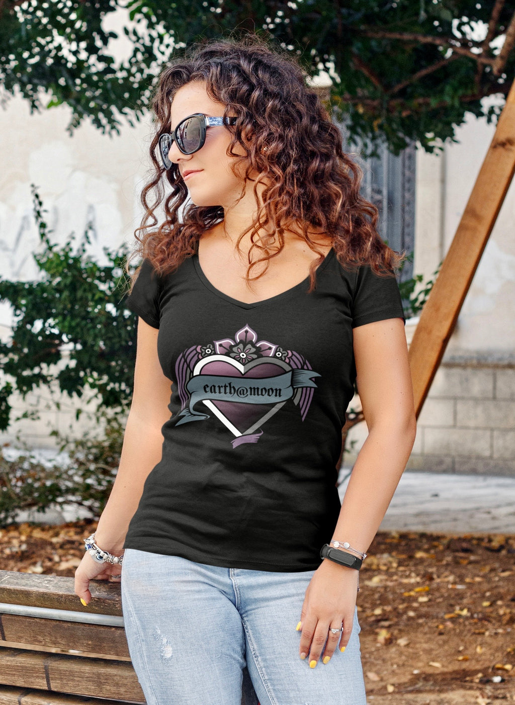 PurpleHeart21 Ladies' short sleeve t-shirt