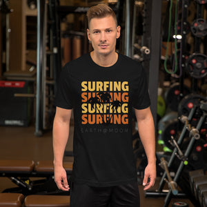 Surfing Short-Sleeve Unisex T-Shirt