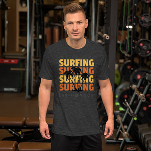 Surfing Short-Sleeve Unisex T-Shirt